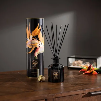 Dunelm Tropical Island Diffuser 200ml Gold