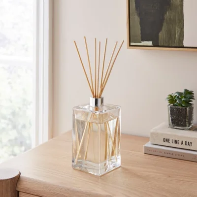 Dunelm Cashmere and Musk XL Diffuser Clear