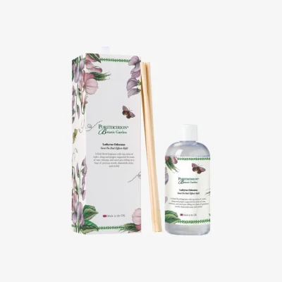 Dunelm Botanic Garden Sweet Pea 200ml Reed Diffuser Refill White