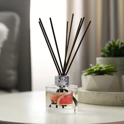 Dunelm Heart and Home Pink Grapefruit & Cassis Diffuser Orange