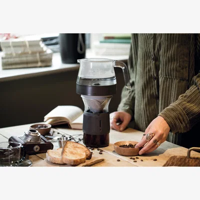 Dunelm La Cafetiere Seattle Black Pour Over Diffuser Cafetiere