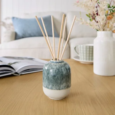 Dunelm Churchgate Oud and Bergamot Diffuser Blue