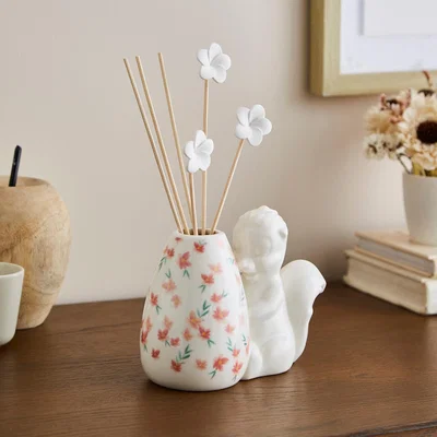 Dunelm Disney Squirrel Blossoming Blooms Diffuser White