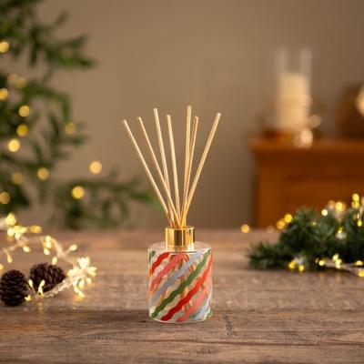 Dunelm Candy Stripe Strawberry & Vanilla Diffuser