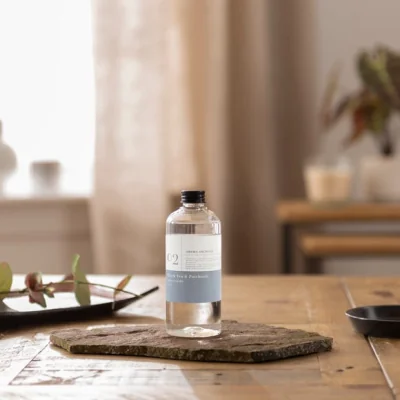 Dunelm Black Tea and Patchouli Diffuser Refill Clear