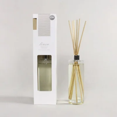 Dunelm Clean Linen 400ml Extra Large Diffuser MultiColoured