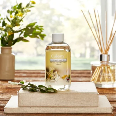 Dunelm Colony Sweet Honeysuckle Diffuser Refill Yellow