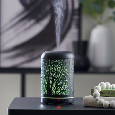 Dunelm USB Diffuser Black Forest Black