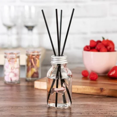 Dunelm Luscious Raspberry 100ml Reed Diffuser Pink