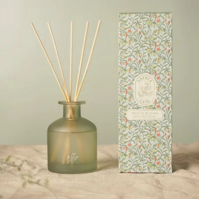 Dunelm Sophia Lane Zest and Bloom Floral Diffuser