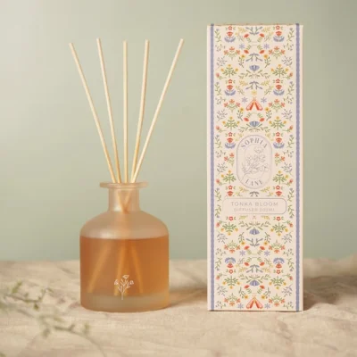 Dunelm Sophia Lane Tonka Bloom Floral Diffuser