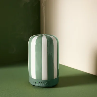 Habitat Habitat 100ml Green Striped Electric Diffuser