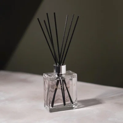 Habitat Fired Earth 180ml Reed Diffuser - Darjeeling & Damask Rose