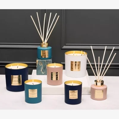 John Lewis Stoneglow Luna Papyrus Woods & Jasmine Reed Diffuser Refill, 200ml