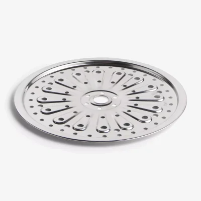 John Lewis John Lewis Stainless Steel Kitchen Hob Heat Diffuser, 21.5cm