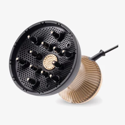John Lewis Bellissima Italia Diffon Supreme Hair Diffuser, Black/Gold