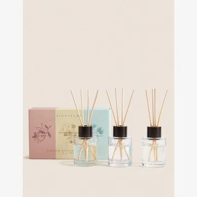 Marks & Spencer Signature Multi Fragrance Mini Diffuser Set, Multi