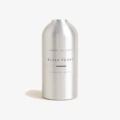 Marks & Spencer Library Of Scent  Blush Peony 250ml Diffuser Refill - Silver, Silver