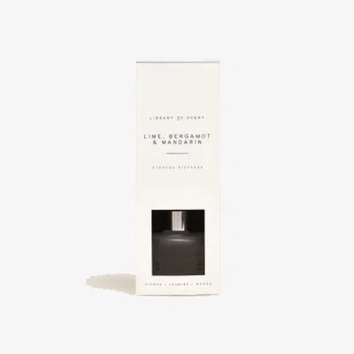 Marks & Spencer Library Of Scent  Lime, Bergamot & Mandarin 100ml Diffuser - White Mix, White Mix
