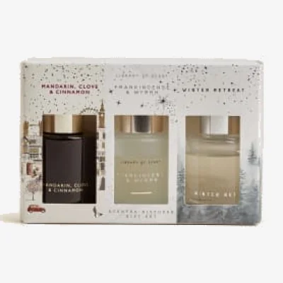 Marks & Spencer M&S Set of 3 Christmas Diffusers Gift Set - Red Mix, Red Mix
