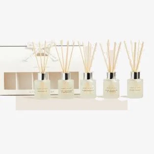 Marks & Spencer Library of Scent Mini Diffuser Set - White Mix, White Mix