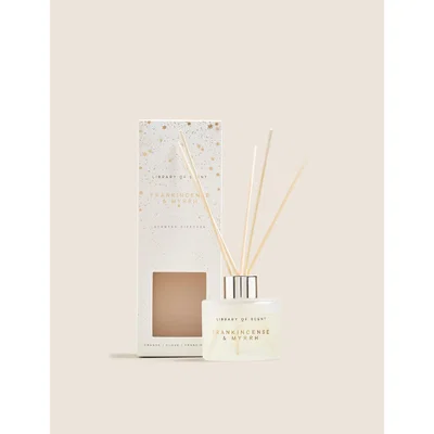Marks & Spencer M&S Library Of Scent Frankincense & Myrrh 100ml Diffuser - Gold Mix, Gold Mix