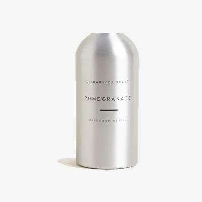 Marks & Spencer Library Of Scent  Pomegranate 250ml Diffuser Refill - Silver, Silver