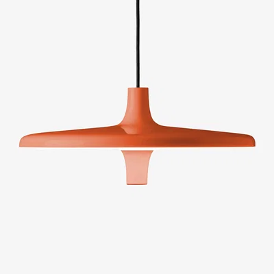 Made in Design Pendant Avro LED metal orange metal / Integrated plug under diffuser - Martinelli Luce