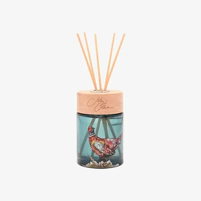 Downtown Meg Hawkins Reed Diffuser Pheasant - Rosehip and Birchwood - 150ml In Teal