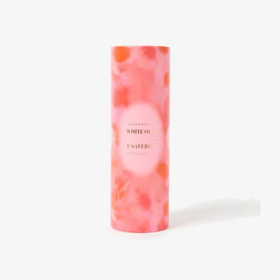 Oliver Bonas Alina White Oud & Saffron Scented Reed Diffuser