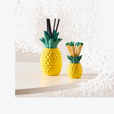 Oliver Bonas Pineapple Ceramic Reed Diffuser