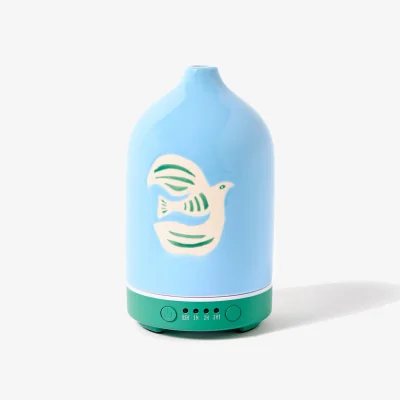 Oliver Bonas Bird Blue Electric Aroma Diffuser