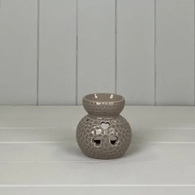 The Range Charming Mocha Heart Oil Burner - Brown