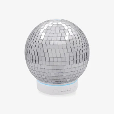 The Range Glass Diffuser Disco Ball - Silver