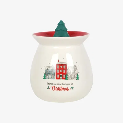 The Range Something Different No Place Like Home Wax Melt Burner Set - White/Red/Green
