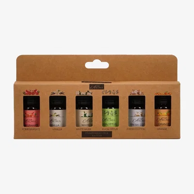 The Range Pack of 6 True Aroma Fragrance Oils