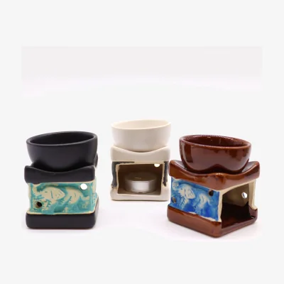 The Range Classic Elephant Oil Burners (aast) MultiColor - Multicolor