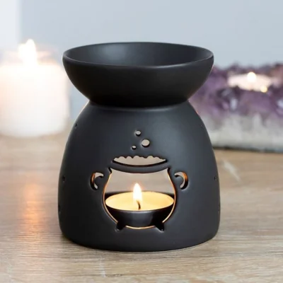 The Range Black Cauldron Cut Out Oil Burner - Black