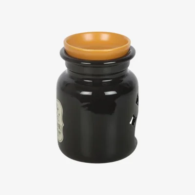The Range Spider Silk Serum Potion Bottle Oil Burner and Wax Warmer - Black