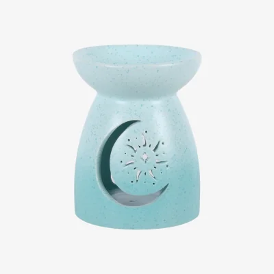 The Range Moon Cut Out Oil Burner - Blue