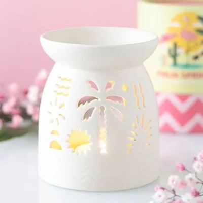The Range White Beach Aromatherapy Burner - White