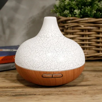 The Range Santorini Atomiser Shell Effect USB Colour Change LED Light Diffuser Ultrasonic - White