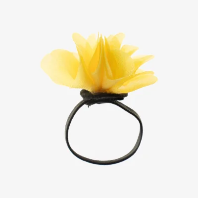 The Range Pack of 15 Bright Fragrance Chiffon Diffuser Rings - Yellow