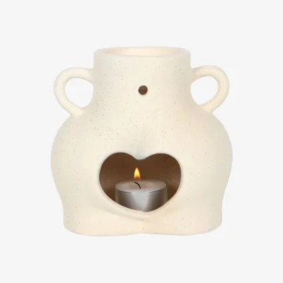 The Range Something Different Ceramic Bum Oil Burner - Cream