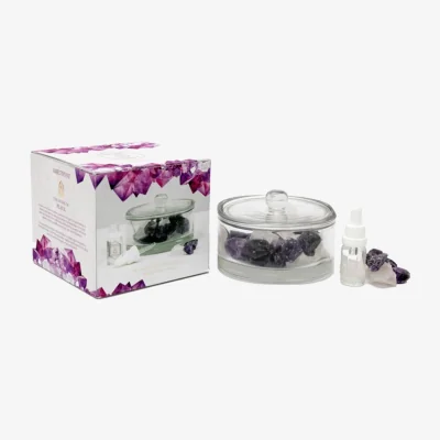 The Range Amethyst Crystal Oil Diffuser - Purple