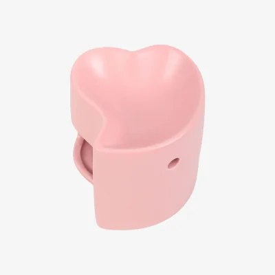 The Range Ceramic Heart Bowl Oil Burner - Pink