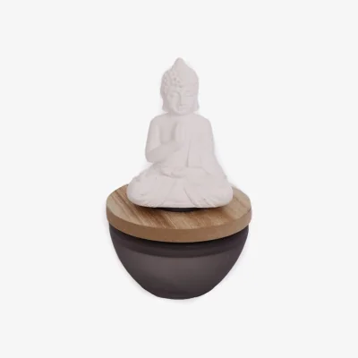 The Range Buddha Tea Aroma Diffuser, Calming Fragrance for Relaxation - White