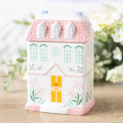 The Range Pastel House Oil Burner and Wax Warmer - Pastel Shades