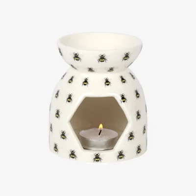 The Range All Over Bee Print Oil Burner - Mixed