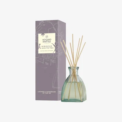 The Range ECO Hibiscus and White Tea Reed Diffuser - Purple